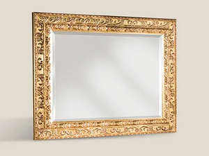 7950 - Rectangular framed wooden mirror _ Tarocco Vaccari Group